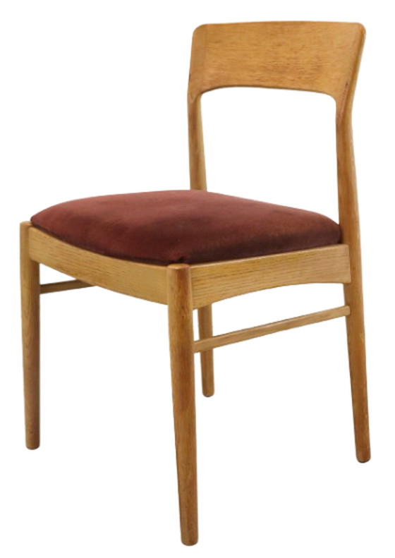 Image 1 of 4x Korup Stolle eetkamerstoel by Henning Kjaernulf