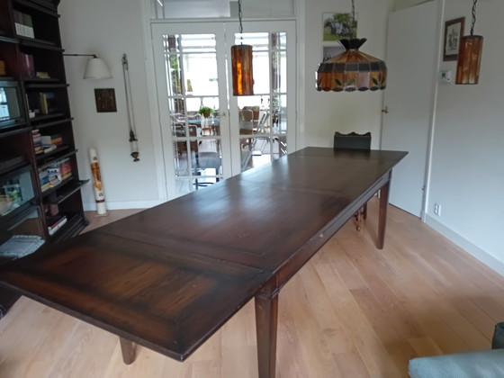 Image 1 of Vintage eettafel uitschuifbaar XL