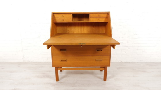 Image 1 of Vintage Secretaire | Deens Design | Eiken | Vitré