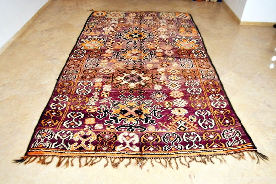 Image 1 of Marokkaans Boujaad vintage vloerkleed 355 x 215 cm