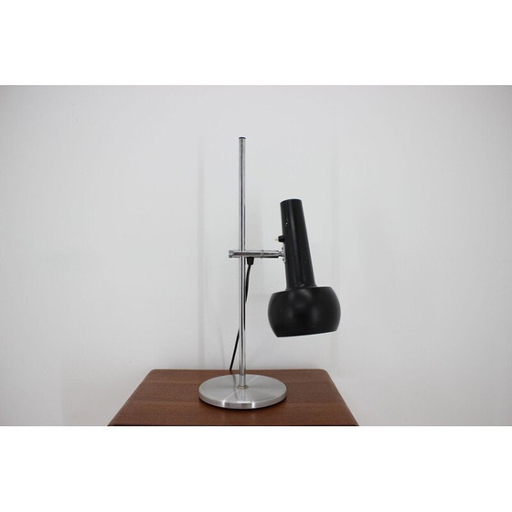 Image 1 of Vintage chromen bureaulamp, Denemarken 1970
