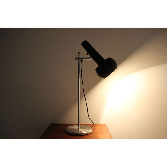 Image 1 of Vintage chromen bureaulamp, Denemarken 1970