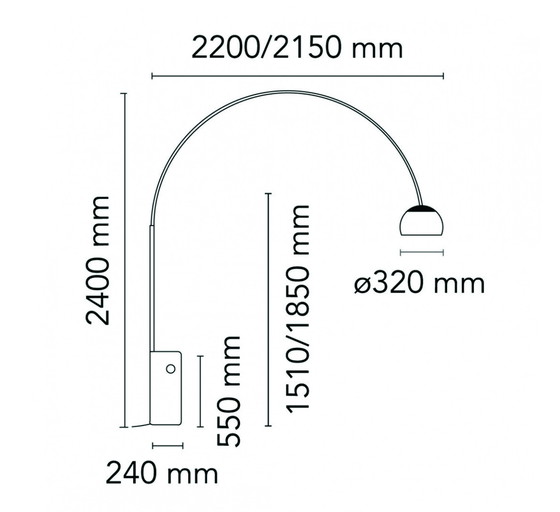 Image 1 of Flos Arco booglamp