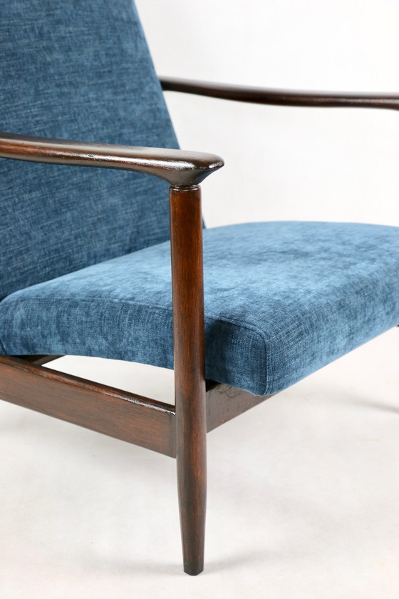 Image 1 of Blue Ocean Gfm-142 Fauteuil Toegeschreven aan Edmund Homa, 1970S - Set van 2 Fauteuils