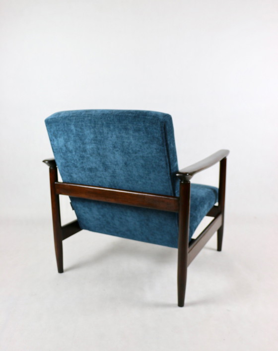 Image 1 of Blue Ocean Gfm-142 Fauteuil Toegeschreven aan Edmund Homa, 1970S - Set van 2 Fauteuils