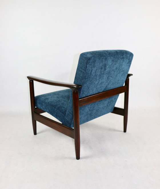 Image 1 of Blue Ocean Gfm-142 Fauteuil Toegeschreven aan Edmund Homa, 1970S - Set van 2 Fauteuils