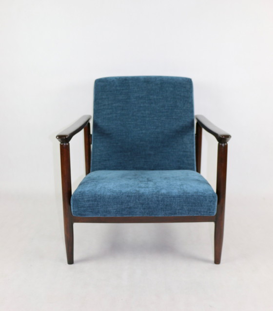 Image 1 of Blue Ocean Gfm-142 Fauteuil Toegeschreven aan Edmund Homa, 1970S - Set van 2 Fauteuils