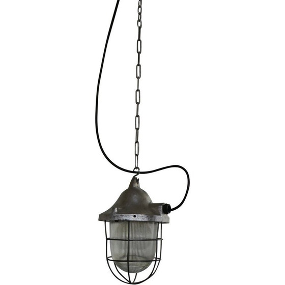 Image 1 of Vintage industriële lamp model C-100 van Polam Gdansk, 1960