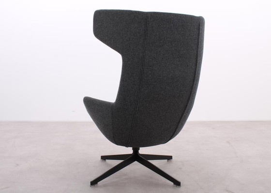 Image 1 of Moroso Take a Line for a Walk fauteuil antraciet