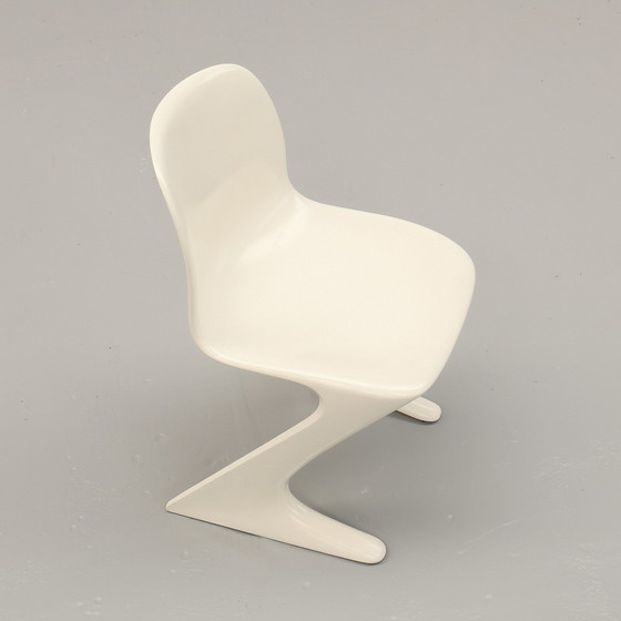 Image 1 of Space Age Ernst Moeckl ‘Z Chair’ Set van 4 eetkamerstoelen