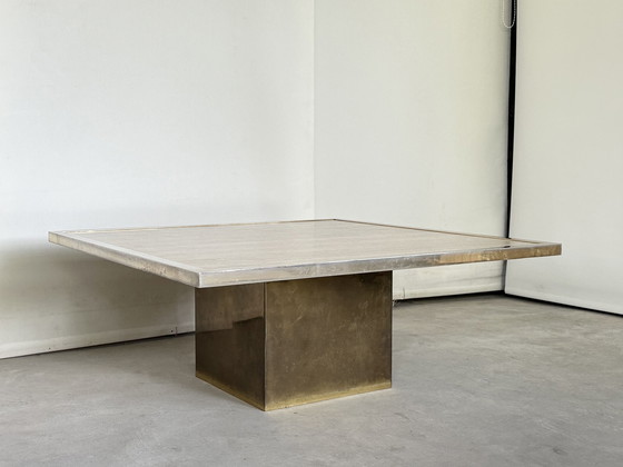 Image 1 of Vintage Travertine Coffeetable