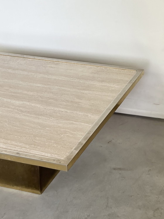 Image 1 of Vintage Travertine Coffeetable