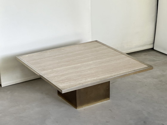 Image 1 of Vintage Travertine Coffeetable