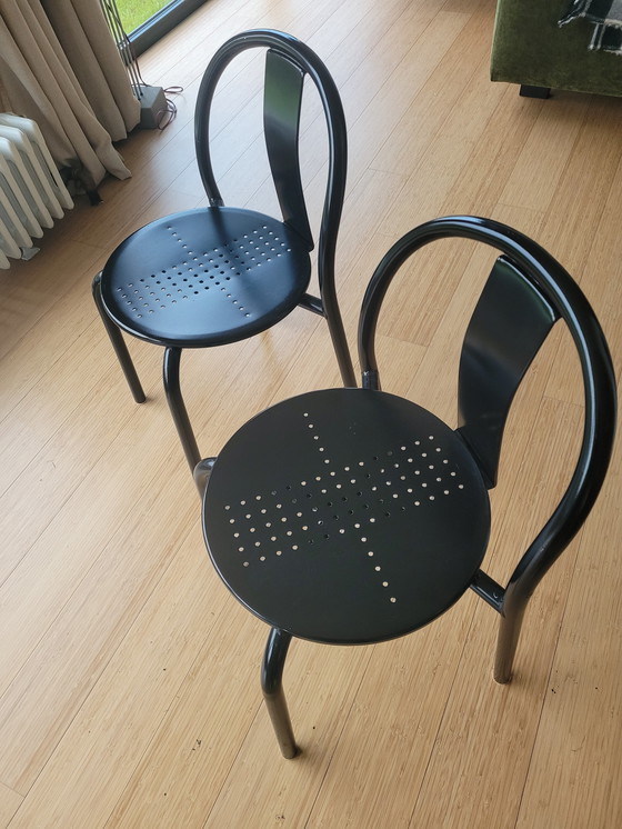 Image 1 of 2x Vintage Ikea maxmö stoelen