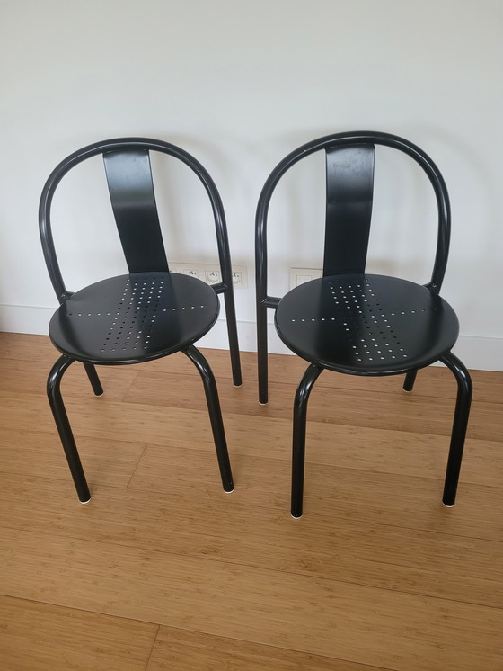 Image 1 of 2x Vintage Ikea maxmö stoelen