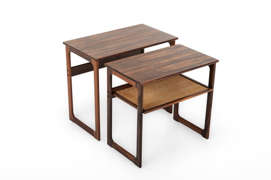 Image 1 of Nesting Tables van Silkeborg Møbelfabrik, 1960S