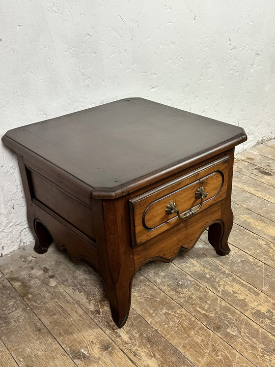 Image 1 of Louis Philippe stijl walnoot Sofa End Salontafel