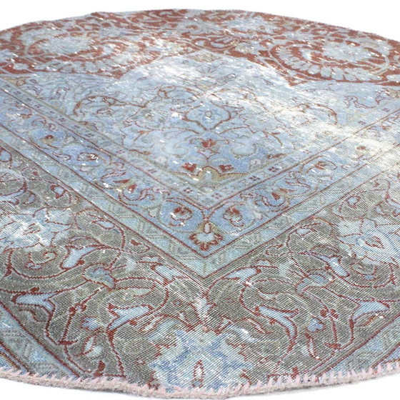 Image 1 of Retroslice vintage tapijt 125X125