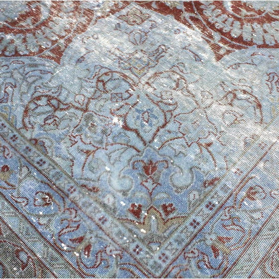 Image 1 of Retroslice vintage tapijt 125X125