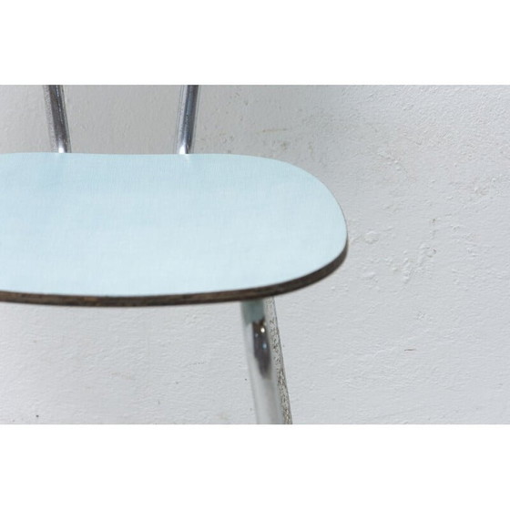 Image 1 of Tsjechoslowaakse vintage gekleurde formica caféstoel, jaren 1960