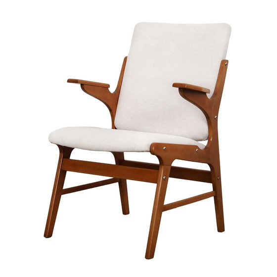 Image 1 of Beukenhouten fauteuil, Scandinavisch ontwerp, 1960S, Ontwerper: Arne Hovmand Olsen, Vervaardiging: A. R. Klingenberg & Zoon