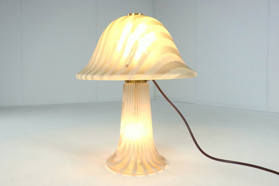 Image 1 of Peill & Putzler Xxl Tafellamp Lamp Glas Vintage