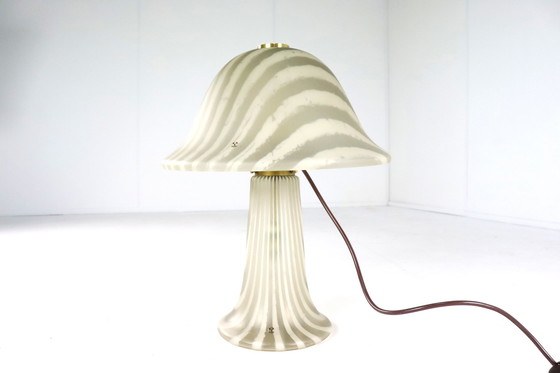 Image 1 of Peill & Putzler Xxl Tafellamp Lamp Glas Vintage