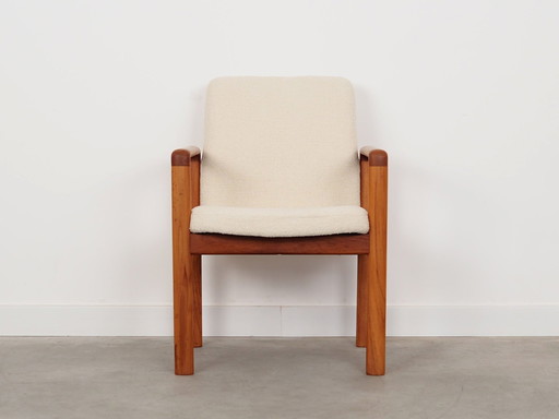 Teakhouten fauteuil, Deens ontwerp, 1970S, Productie: Denemarken