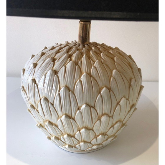 Image 1 of Artisjoklamp van aardewerk, 1970