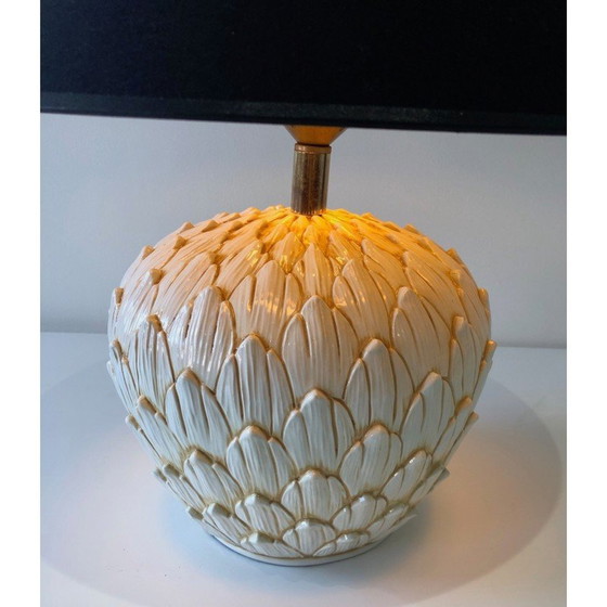 Image 1 of Artisjoklamp van aardewerk, 1970