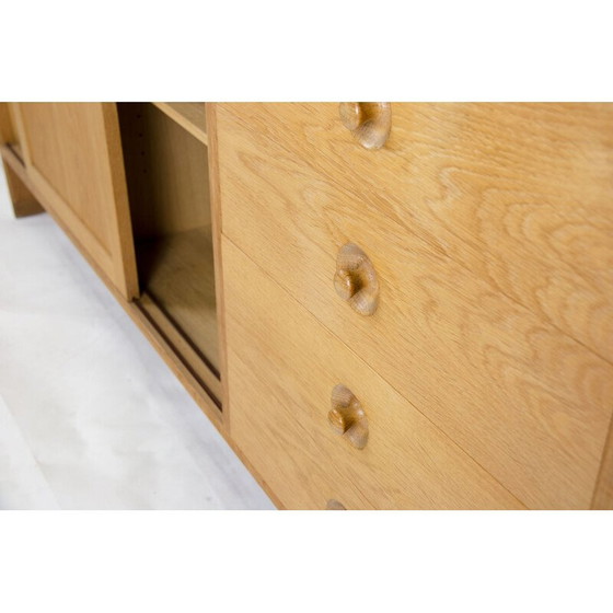 Image 1 of Vintage eiken boekenkast van Hans J. Wegner voor Ry Mobler, 1960