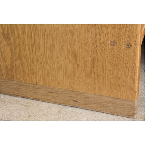 Image 1 of Vintage eiken boekenkast van Hans J. Wegner voor Ry Mobler, 1960