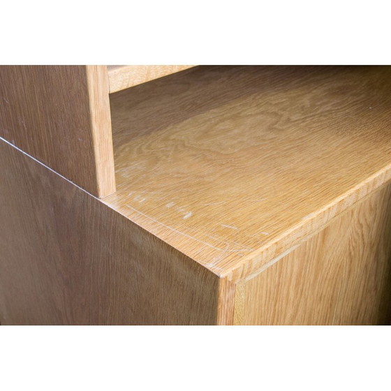 Image 1 of Vintage eiken boekenkast van Hans J. Wegner voor Ry Mobler, 1960
