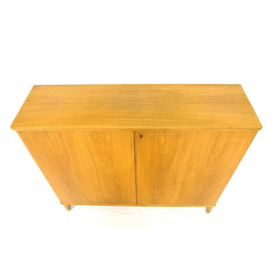 Image 1 of Scandinavische vintage iepenhouten kast, Zweden 1960