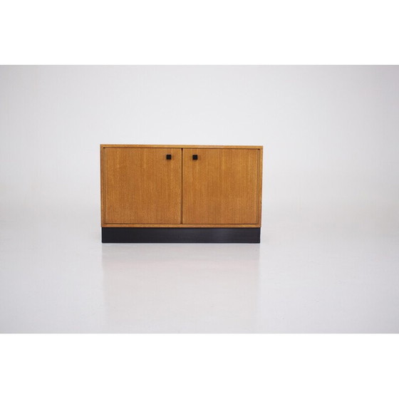 Image 1 of Vintage laag dressoir in teakfineer, 1960