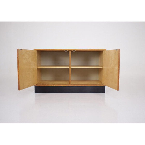 Image 1 of Vintage laag dressoir in teakfineer, 1960