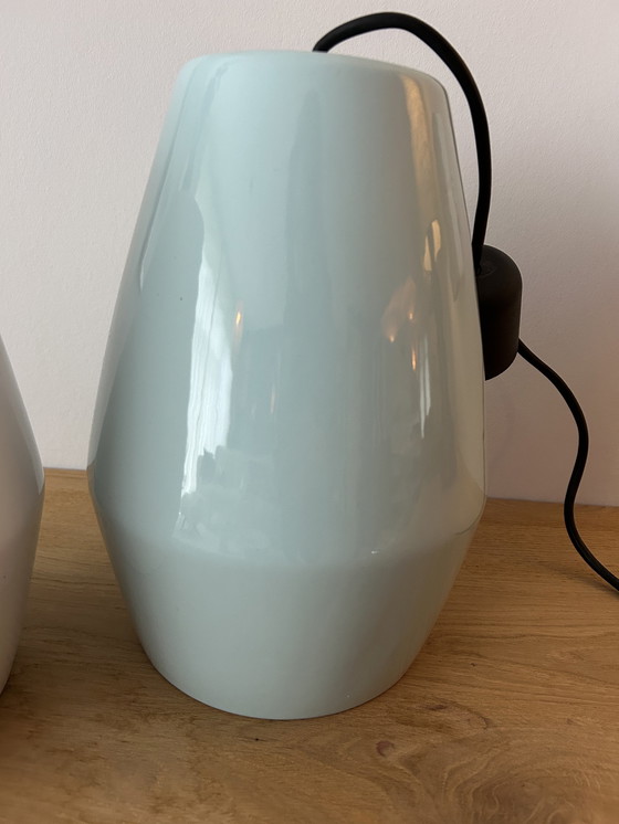 Image 1 of 2X Lamp Bell Northern Lighting Porselein 