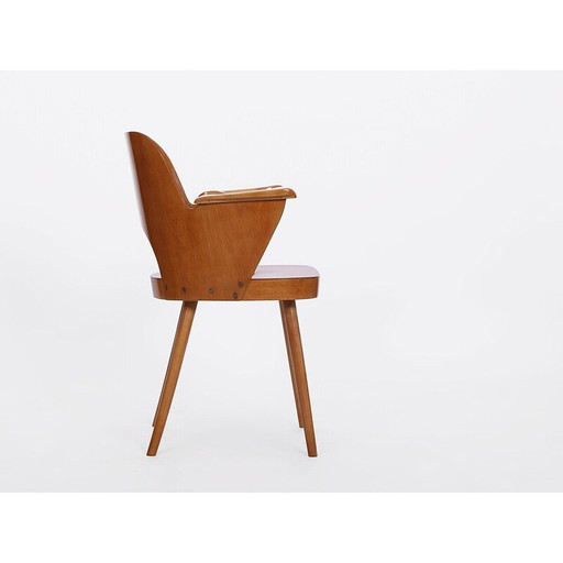 Mid Century fauteuil van Oswald Haerdtl voor Thonet, Tsjechië 1955