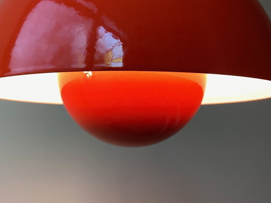 Image 1 of Vintage Verner Panton Bloempot Emalliert Louis Poulsen