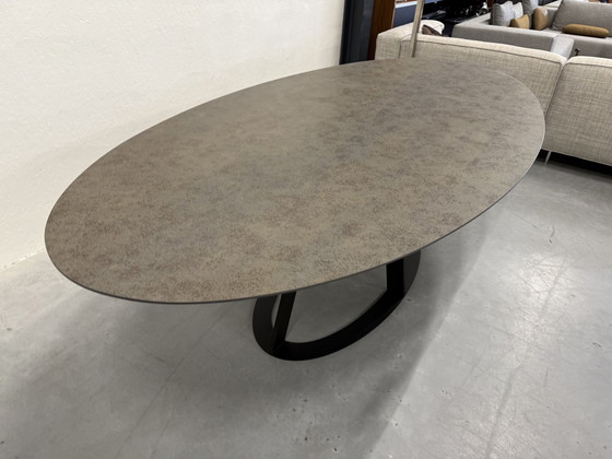 Image 1 of Harvink Fier Eetkamertafel Ovaal 240x120 Iron Moss