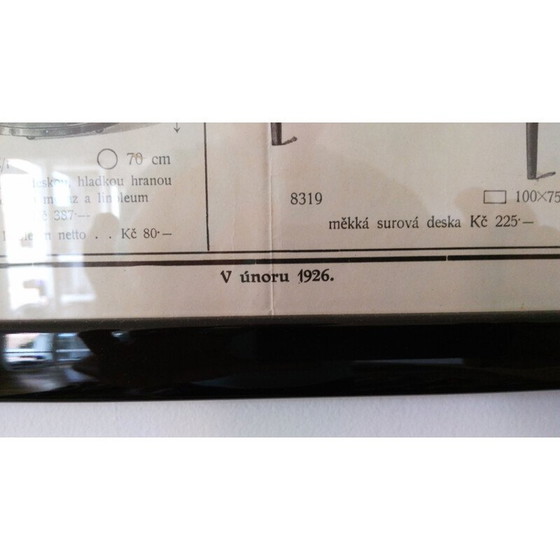 Image 1 of Vintage meubelposter van Thonet, 1930