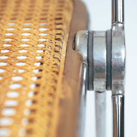 Image 1 of Giancarlo Piretti Anonima Castelli Plia Vouwstoelen, banden, 8, Italië, 1967