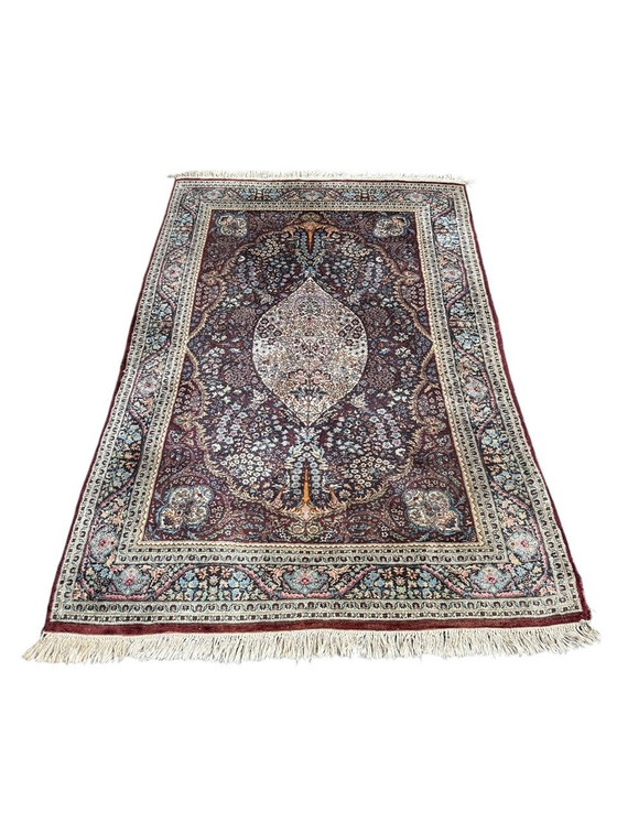 Image 1 of Perzisch Tapijt Keshan142X220Cm - Vintage Vloerkleed