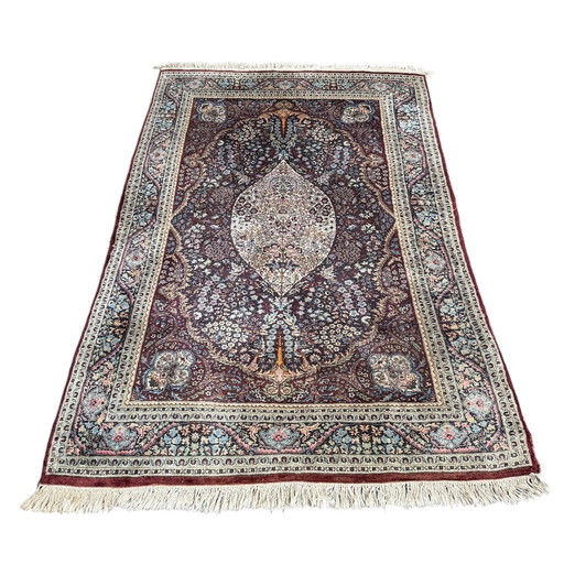 Perzisch Tapijt Keshan142X220Cm - Vintage Vloerkleed