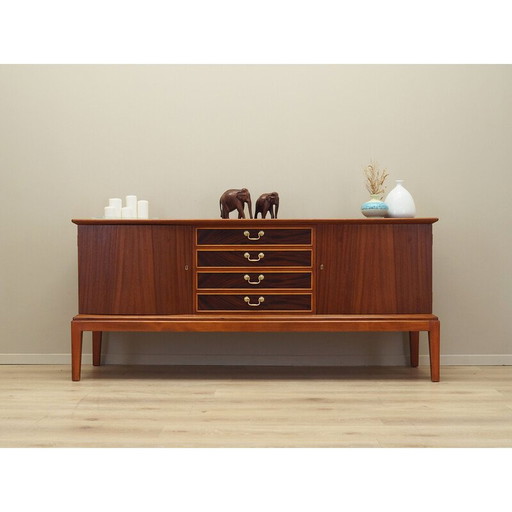 Vintage mahoniehouten dressoir, Denemarken 1970