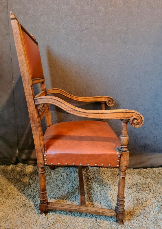 Image 1 of Eiken fauteuil