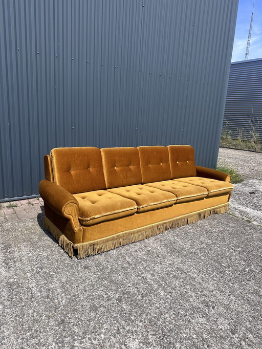 Bank Vintage Velvet Goud 