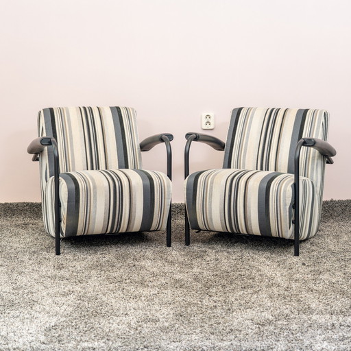 2x Leolux Scylla fauteuil