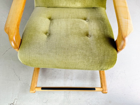 Image 1 of Originele Walter Knoll Midcentury schommelstoel vintage 1960