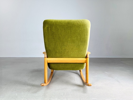 Image 1 of Originele Walter Knoll Midcentury schommelstoel vintage 1960